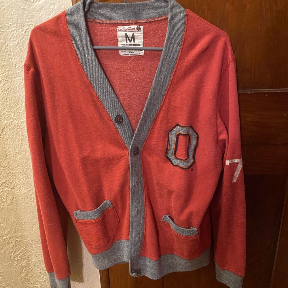 Varsity cardigan